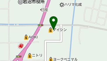 ディスワン岩沼店の地図画像