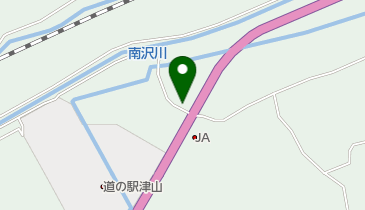 津山食堂の地図画像