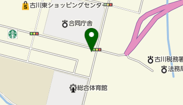日焼けサロンSUNBO古川店の地図画像