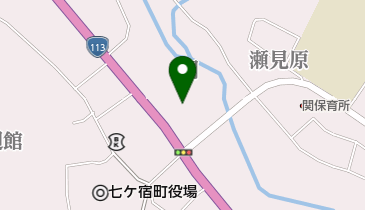 七ヶ宿館の地図画像