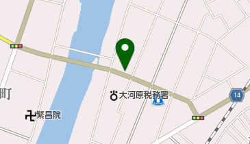 あべ治療院の地図画像