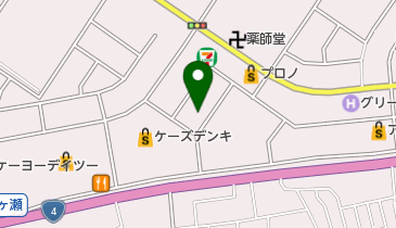 パステルカーズの地図画像