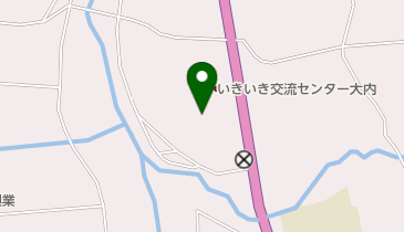 食彩館おおうちの地図画像