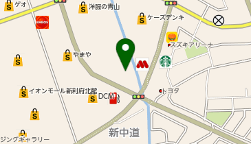 株式会社日産サティオ宮城利府店の地図画像