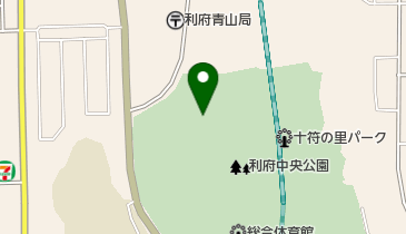 利府町屋内温水プールの地図画像