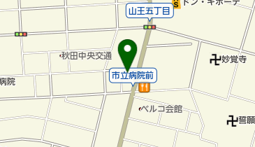 株式会社川田自動車の地図画像