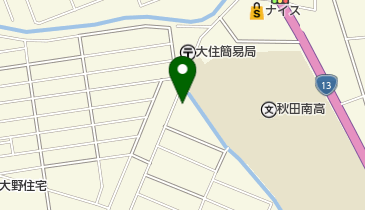 理容フラワーの地図画像