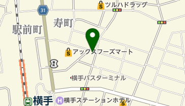 タカクライミングジムの地図画像