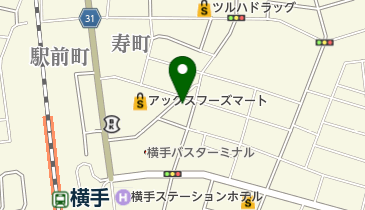 日本料理ちとせの地図画像