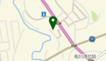 男鹿葬祭ホールほのかベイサイドの地図画像