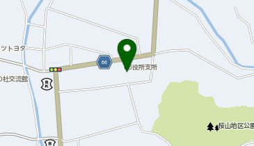 鹿角市役所 花輪支所の地図画像