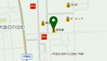 うさちゃんクリーニング ザ・ビッグ大曲飯田店の地図画像
