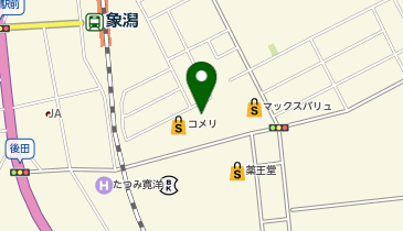 うさちゃんクリーニングマックスバリュ武道島店の地図画像