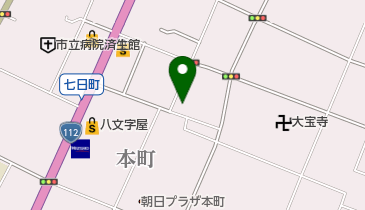 ウィークリー・マンスリー七日町予約センターの地図画像