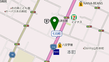 株式会社藤崎山形店の地図画像