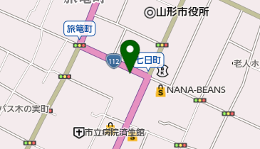 日本保険グループ山形支店の地図画像