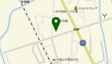 レパコ米沢店の地図画像