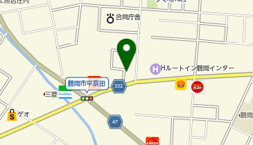 サトウオートの地図画像