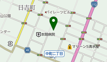 七櫻カメラの地図画像