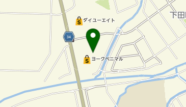 うさちゃんクリーニング ヨークベニマル新庄下田店の地図画像