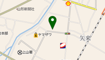 クリーニングWAKO 上山店の地図画像