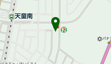 ハクジュプラザ天童店の地図画像