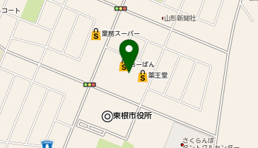 株式会社おーばん さくらんぼ東根店の地図画像