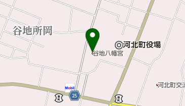 谷地八幡宮社務所の地図画像