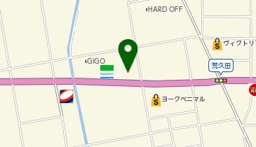 くるまの王国会津店の地図画像