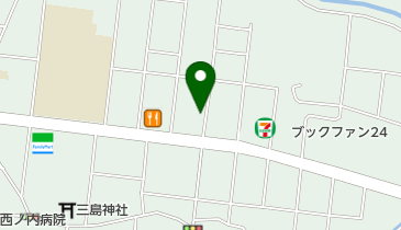 有限会社叶屋書店の地図画像