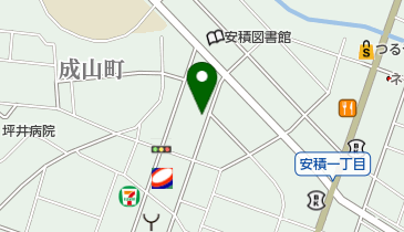 あけぼの理容の地図画像