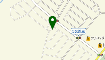 金巴里理容の地図画像