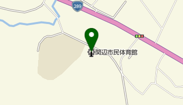 関辺小児童クラブの地図画像