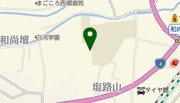 元湯甲子温泉不動産部の地図画像