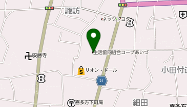 有限会社あいづ協同サービスの地図画像