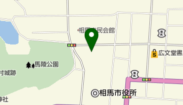 相馬市役所 産業部 商工観光課 観光物産係の地図画像