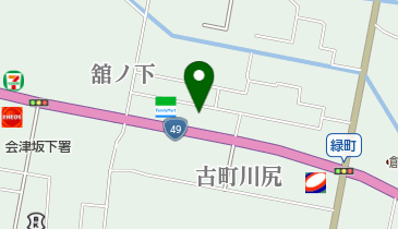 株式会社銀座会津坂下店の地図画像