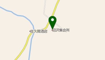 沼沢集会所の地図画像