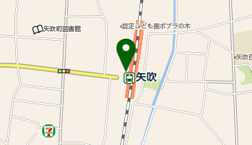 やぶき観光案内所の地図画像