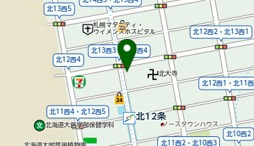 秀岳荘北大店の地図画像