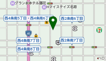 有限会社サバト家具店の地図画像