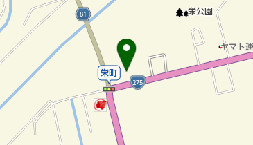 美容室ビィビィの地図画像