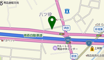 げんき自動車株式会社の地図画像