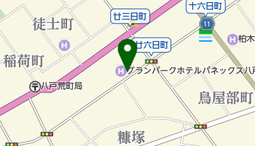 RARAhairの地図画像