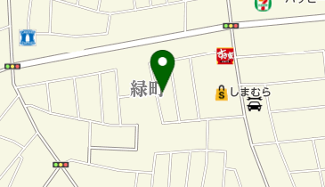 三沢市役所 岡三沢児童クラブの地図画像