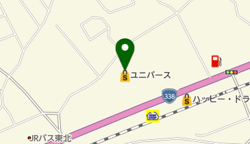 有限会社ニュートップクリーナー ユニバース旭町店の地図画像