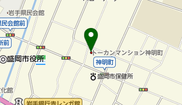 株式会社古川建装盛岡営業所の地図画像