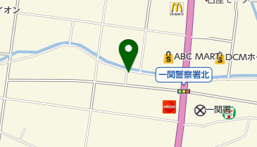 有限会社彩中野店の地図画像