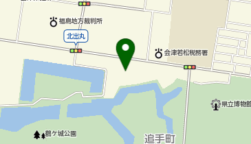 鶴ケ城会館の地図画像