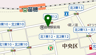 ぬくもりの森・中央の地図画像